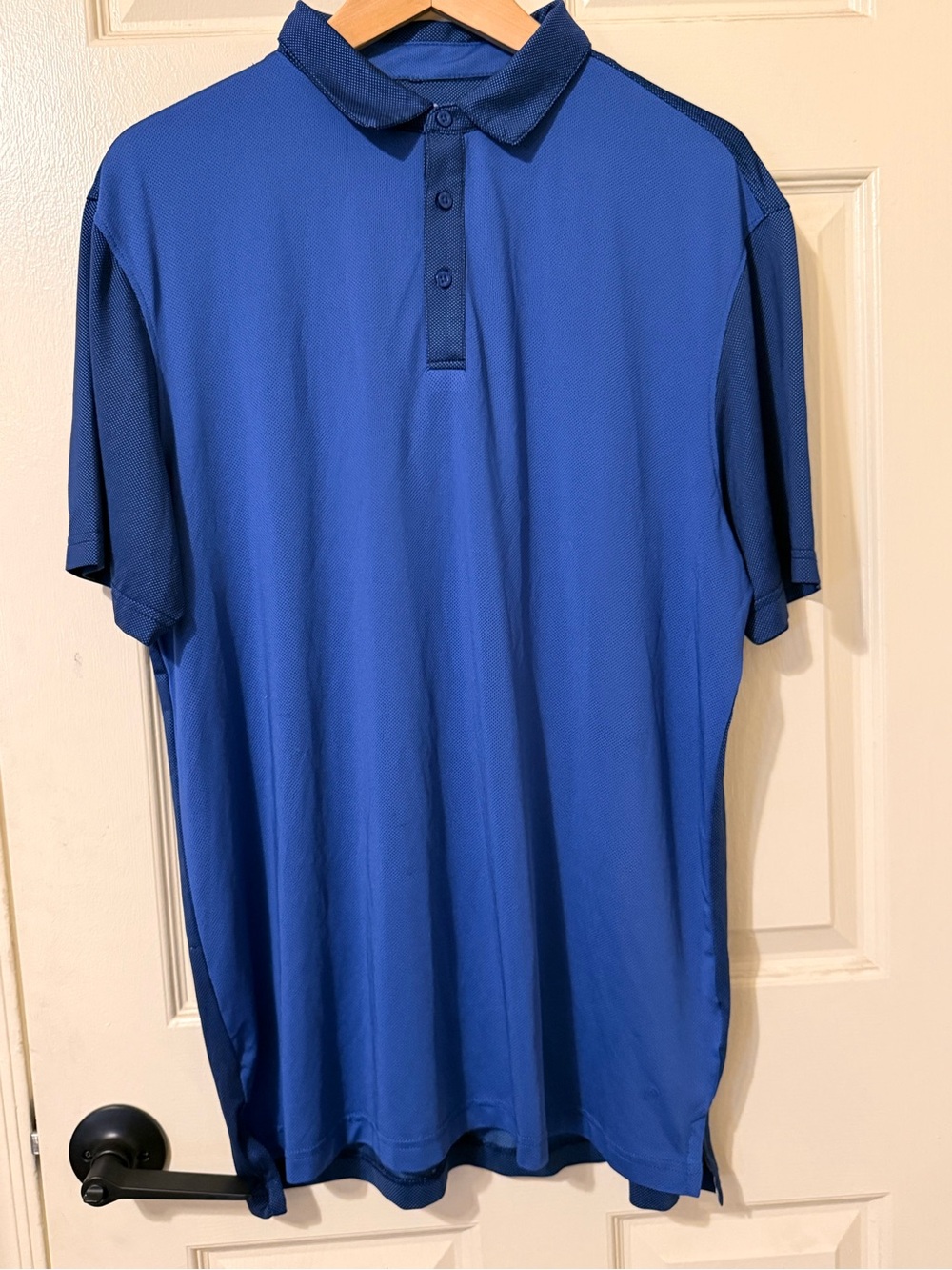 Head Men's Blue Short-Sleeve Performance Polo